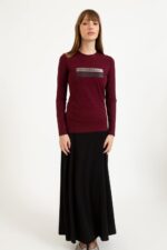 חצאית לייקרה ארוכה מתרחבת