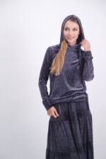 חולצת הנקה קטיפה לורקס