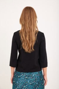 חולצת בייסיק כיס סאטן צבעוני