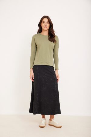 חולצת אוברסייז ביסיק ירוקה