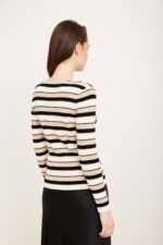 חולצת ריב שחור קפה