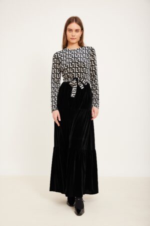 שמלת קטיפה קומות