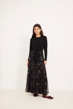 שמלת הנקה טול פרחים