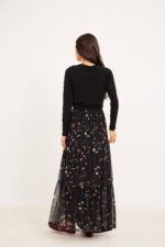 שמלת הנקה טול פרחים