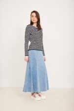 חולצת בייסיק יוקרתית פסים