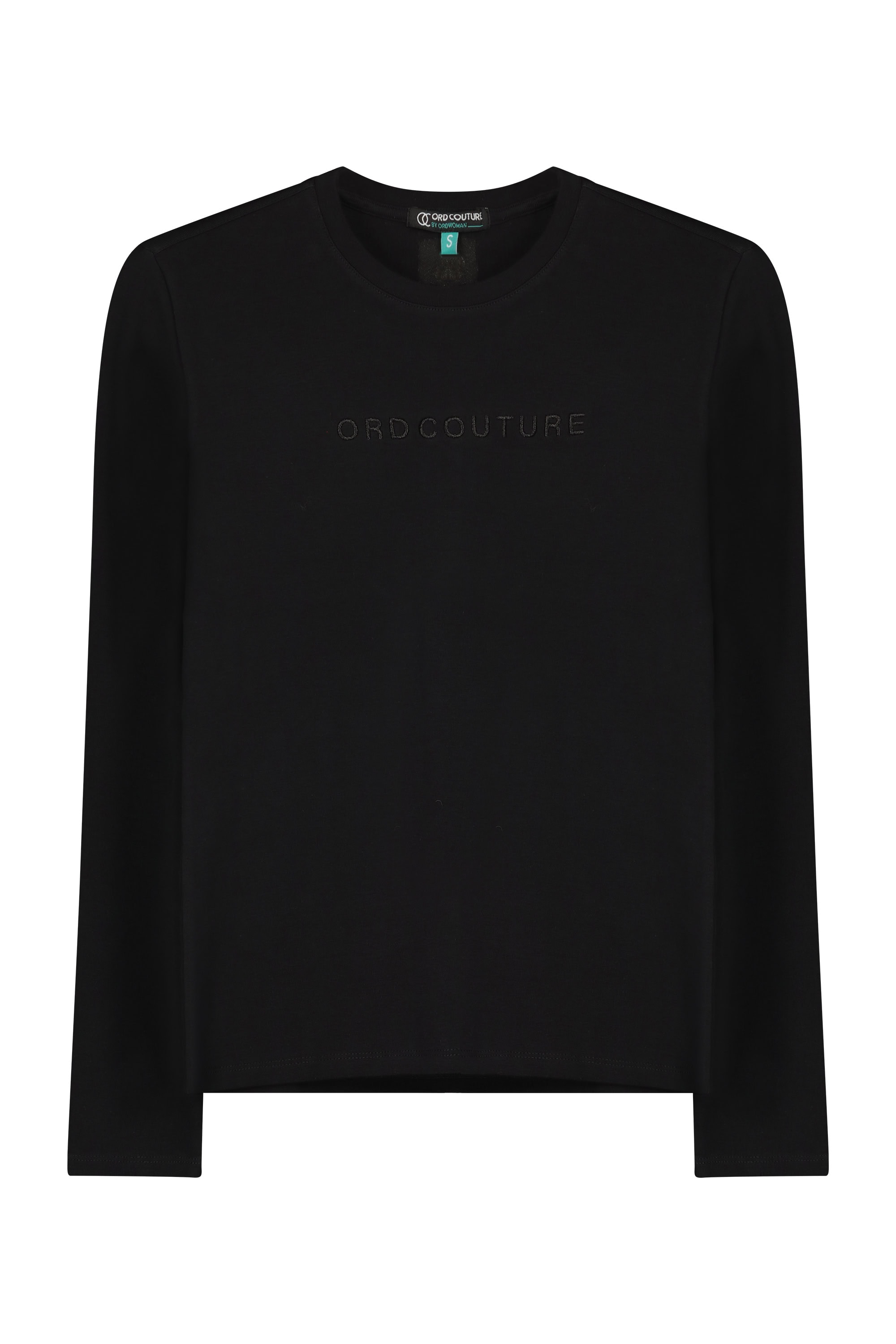חולצת הנקה כיתוב שחור חולצות נוחות לאופנה עם לוגו אורדמן, בדים איכותיים ועיצובים אופנתיים.
