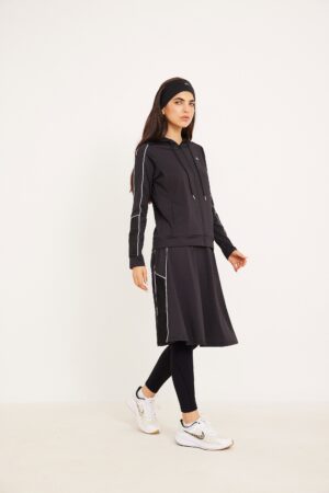 חצאית ספורט שילוב רשת