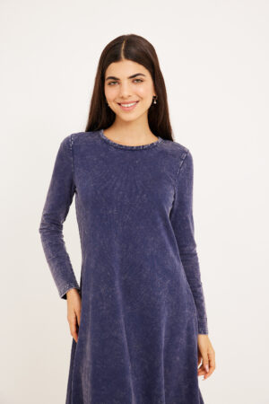 שמלת שפיצים כחולה