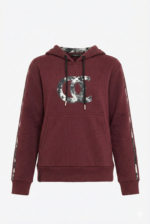 ⁦קפוצ'ון פוטר פרחים בורדו⁩ – תמונה ⁦12⁩