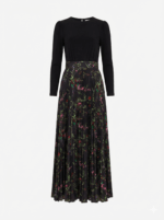 ⁦שמלת פליסה פירחוני⁩ – תמונה ⁦6⁩