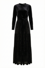 ⁦שמלת קטיפה הנקה רשת⁩ – תמונה ⁦9⁩