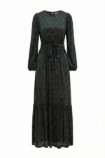 ⁦שמלת פייזלי ירוק⁩ – תמונה ⁦9⁩