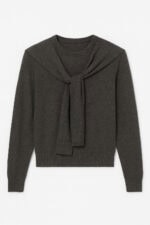 ⁦חולצת קשר אפור⁩ – תמונה ⁦7⁩