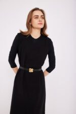⁦סרפן סריג וי ארוך⁩ – תמונה ⁦2⁩