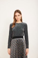 ⁦סט קטיפה דמוי רקום⁩ – תמונה ⁦7⁩