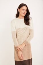 ⁦שמלת סריג חלקים⁩ – תמונה ⁦7⁩