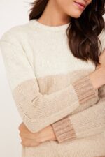 ⁦שמלת סריג חלקים⁩ – תמונה ⁦3⁩