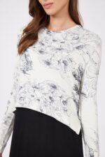 ⁦כותנת דפוס בתים⁩ – תמונה ⁦3⁩