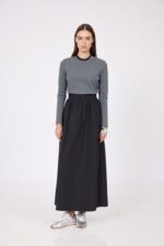 חצאית נילון כיווצים