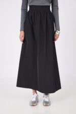 ⁦חצאית נילון כיווצים⁩ – תמונה ⁦4⁩